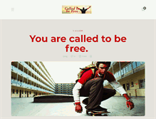Tablet Screenshot of calledtobefree.com